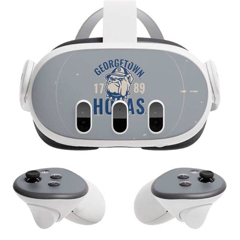 Georgetown University Hoyas 1789 Meta Quest 3 Skin