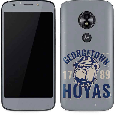 Georgetown University Hoyas 1789 Moto E5 Play Skin