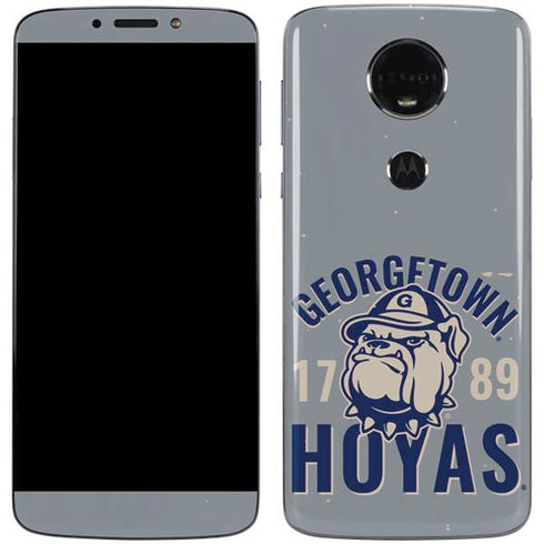 Georgetown University Hoyas 1789 Moto E5 Plus Skin