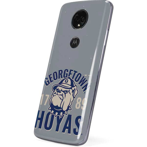 Georgetown University Hoyas 1789 Moto E5 Plus Skin