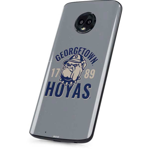 Georgetown University Hoyas 1789 Moto G6 Skin
