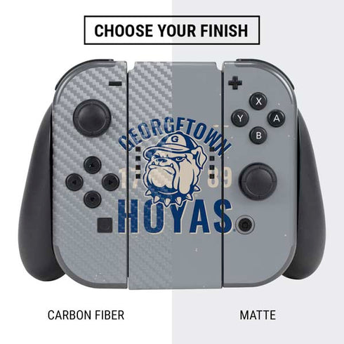 Georgetown University Hoyas 1789 Nintendo Switch Bundle Skin