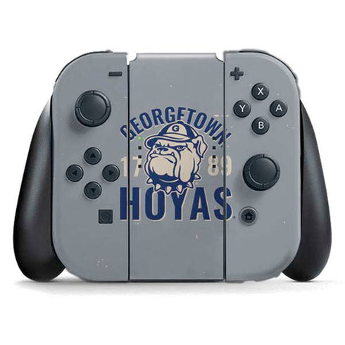 Georgetown University Hoyas 1789 Nintendo Switch (2017-2021) Joy-Con Controller Skin