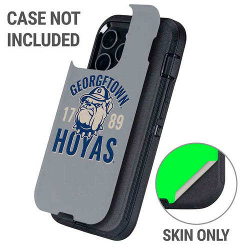 Georgetown University Hoyas 1789 Otterbox Defender iPhone Skin