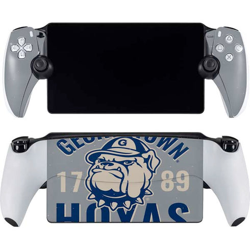 Georgetown University Hoyas 1789 PlayStation Portal Remote Player Skin