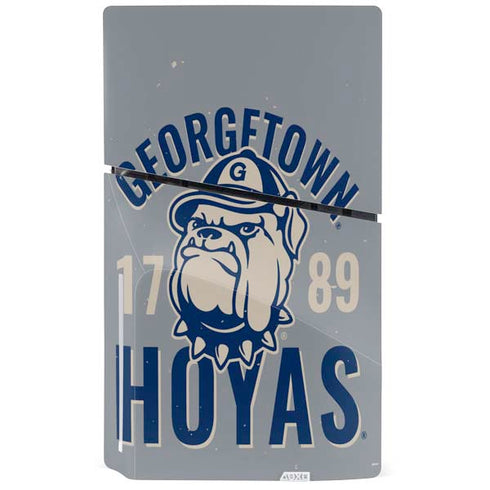 Georgetown University Hoyas 1789 PS5 Slim Disk Console Skin