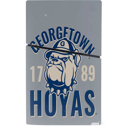 Georgetown University Hoyas 1789 PS5 Slim Digital Edition Console Skin