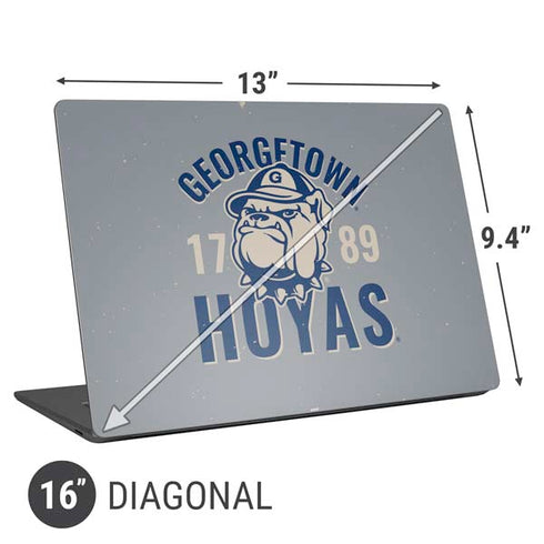 Georgetown University Hoyas 1789 Universal Laptop 16in (13 x 9.4in) Skin