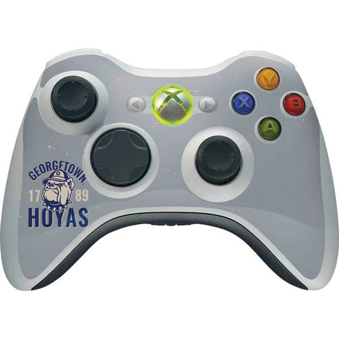 Georgetown University Hoyas 1789 Xbox 360 Wireless Controller Skin