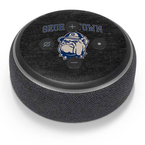 Georgetown University Hoyas Bulldog Amazon Echo Dot Skin