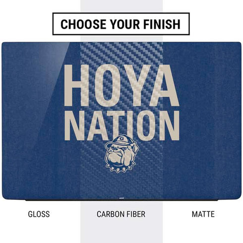 Georgetown University Hoyas Bulldog Dell Vostro Skin