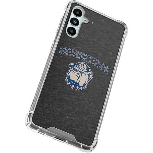 Georgetown University Hoyas Bulldog Galaxy A15 5G Clear Case