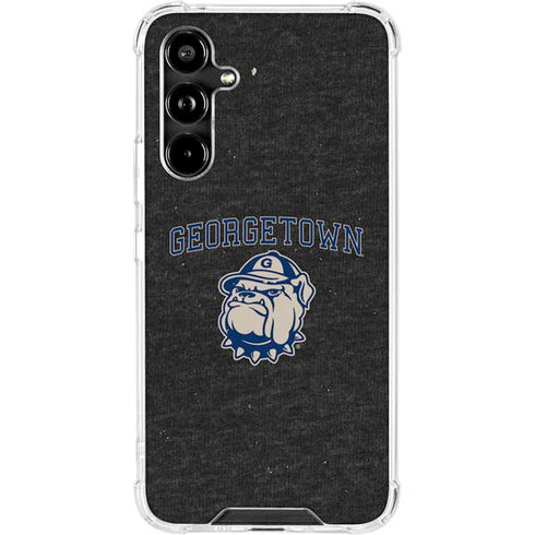 Georgetown University Hoyas Bulldog Galaxy A54 5G Clear Case
