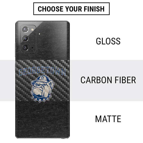 Georgetown University Hoyas Bulldog Galaxy Note20 5G Skin