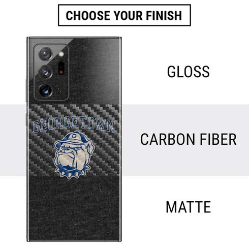 Georgetown University Hoyas Bulldog Galaxy Note20 Ultra 5G Skin