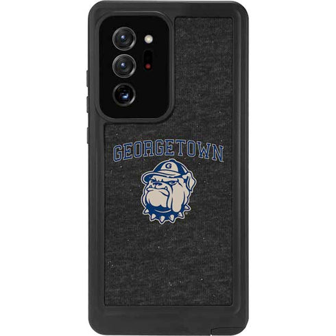 Georgetown University Hoyas Bulldog Galaxy Note20 Ultra 5G Waterproof Case