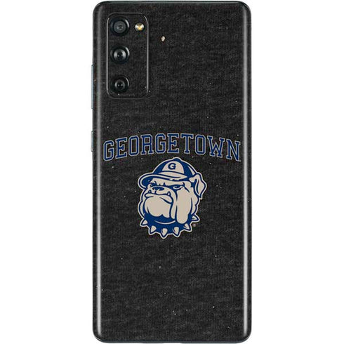 Georgetown University Hoyas Bulldog Galaxy S20 Fan Edition Skin
