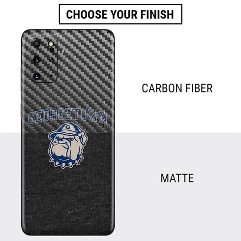 Georgetown University Hoyas Bulldog Galaxy S20 Plus Skin