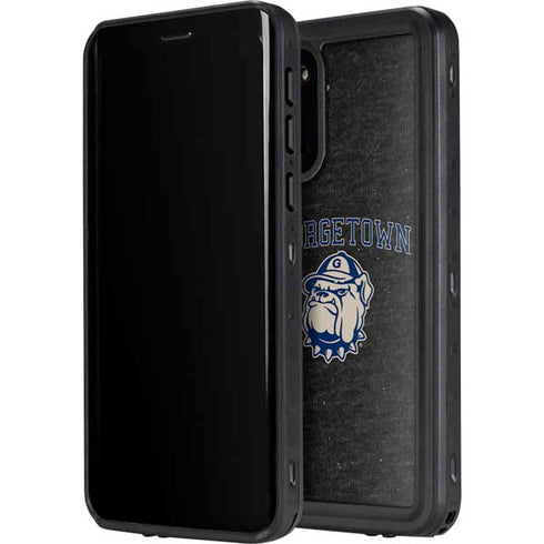 Georgetown University Hoyas Bulldog Galaxy S20 Plus Waterproof Case