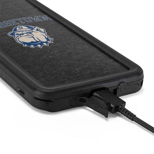 Georgetown University Hoyas Bulldog Galaxy S20 Plus Waterproof Case