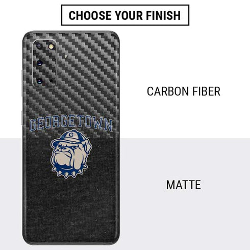 Georgetown University Hoyas Bulldog Galaxy S20 Skin