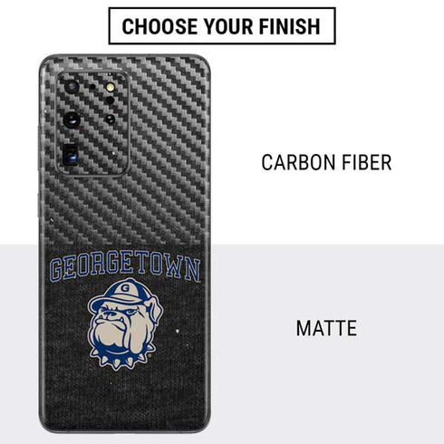 Georgetown University Hoyas Bulldog Galaxy S20 Ultra 5G Skin