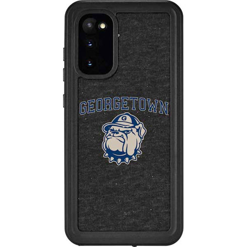 Georgetown University Hoyas Bulldog Galaxy S20 Waterproof Case