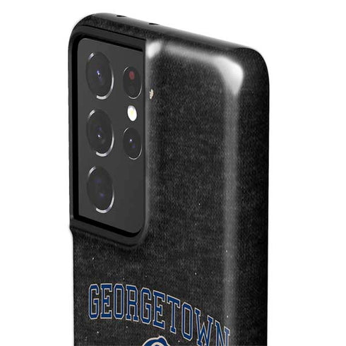 Georgetown University Hoyas Bulldog Galaxy S21 Ultra 5G Pro Case