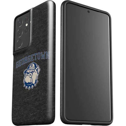Georgetown University Hoyas Bulldog Galaxy S21 Ultra 5G Pro Case