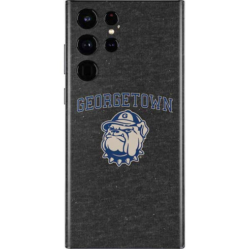 Georgetown University Hoyas Bulldog Galaxy S22 Ultra Skin