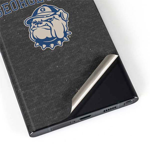 Georgetown University Hoyas Bulldog Galaxy S22 Ultra Skin