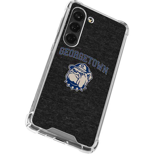 Georgetown University Hoyas Bulldog Galaxy S23 Clear Case