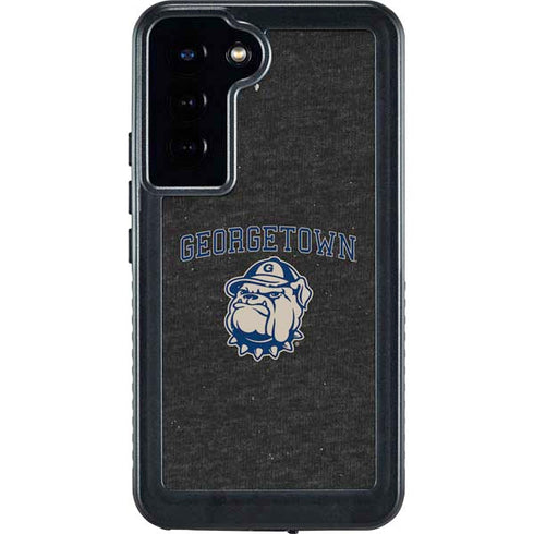 Georgetown University Hoyas Bulldog Galaxy S23 Plus Waterproof Case