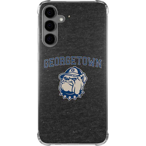 Georgetown University Hoyas Bulldog Galaxy S24 Plus Clear Case