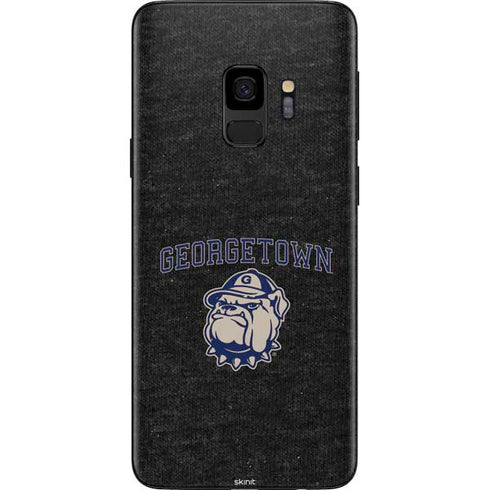 Georgetown University Hoyas Bulldog Galaxy S9 Skin