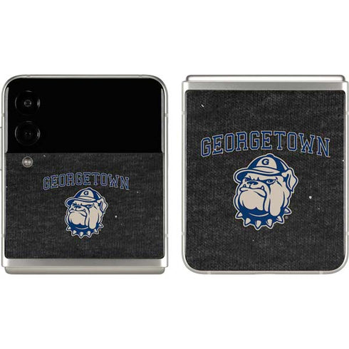 Georgetown University Hoyas Bulldog Galaxy Z Flip3 5G Skin