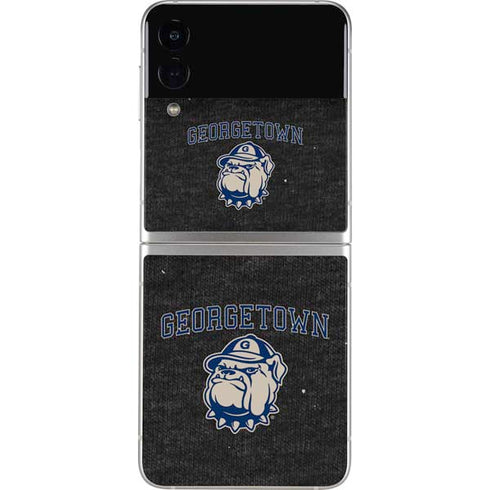 Georgetown University Hoyas Bulldog Galaxy Z Flip3 5G Skin