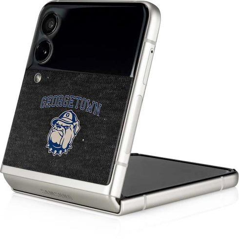 Georgetown University Hoyas Bulldog Galaxy Z Flip3 5G Skin