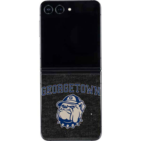 Georgetown University Hoyas Bulldog Galaxy Z Flip5 5G Skin