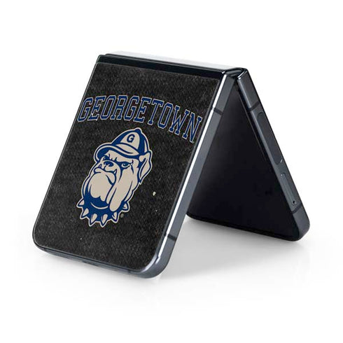 Georgetown University Hoyas Bulldog Galaxy Z Flip5 5G Skin