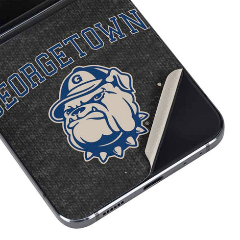 Georgetown University Hoyas Bulldog Galaxy Z Flip5 5G Skin