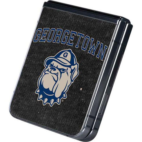 Georgetown University Hoyas Bulldog Galaxy Z Flip5 5G Skin