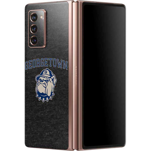 Georgetown University Hoyas Bulldog Galaxy Z Fold2 5G Skin