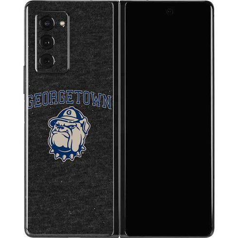 Georgetown University Hoyas Bulldog Galaxy Z Fold2 5G Skin