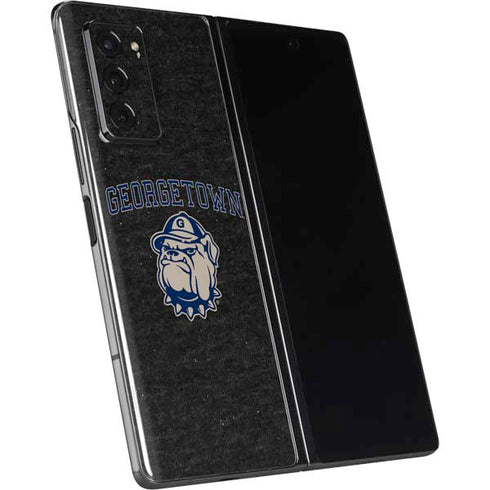 Georgetown University Hoyas Bulldog Galaxy Z Fold2 5G Skin