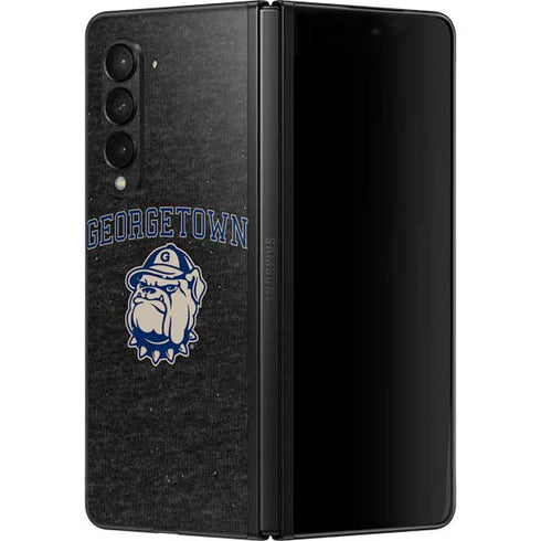 Georgetown University Hoyas Bulldog Galaxy Z Fold3 5G Skin