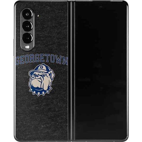 Georgetown University Hoyas Bulldog Galaxy Z Fold3 5G Skin