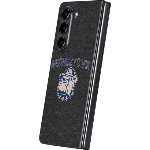 Georgetown University Hoyas Bulldog Galaxy Z Fold5 5G Skin