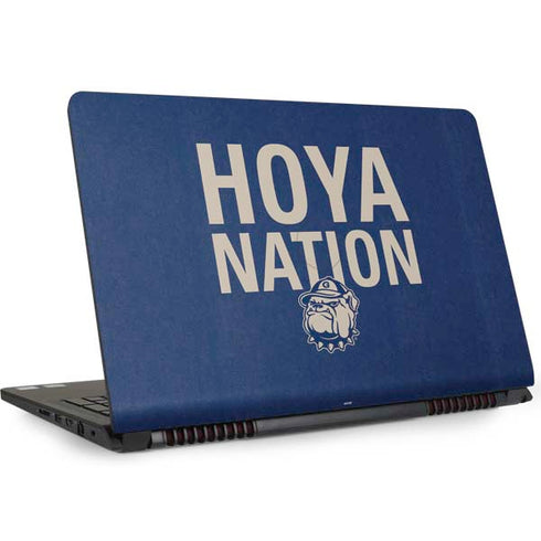 Georgetown University Hoyas Bulldog Dell Inspiron Skin