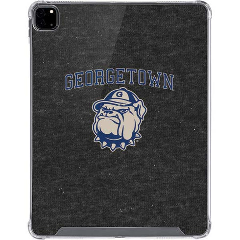 Georgetown University Hoyas Bulldog iPad Pro 12.9in (2020) Clear Case